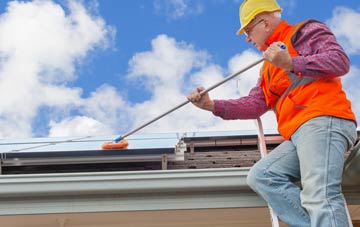 Glastry soft wash roof cleaning